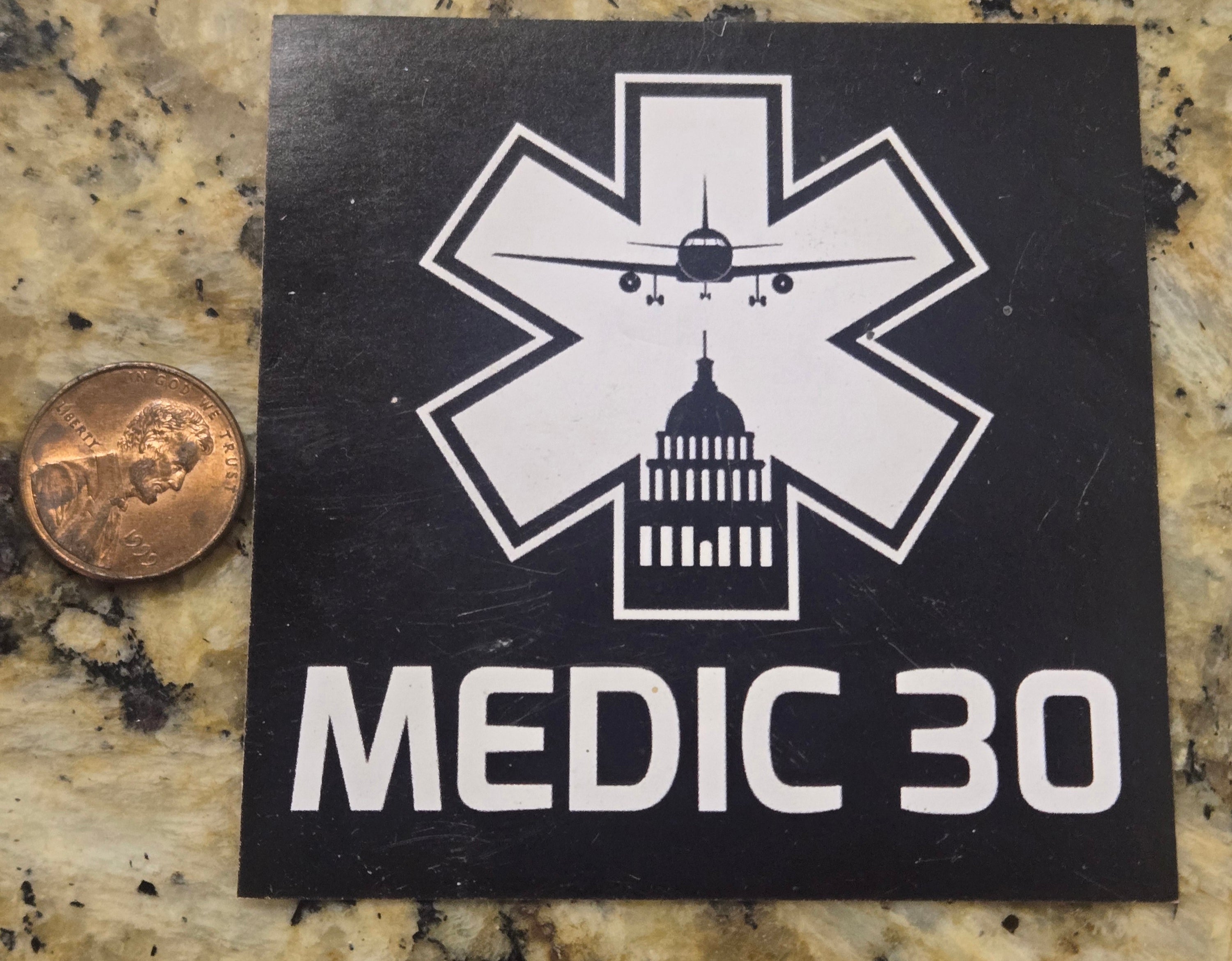 ATCEMS Medic 30 sticker (free shipping)