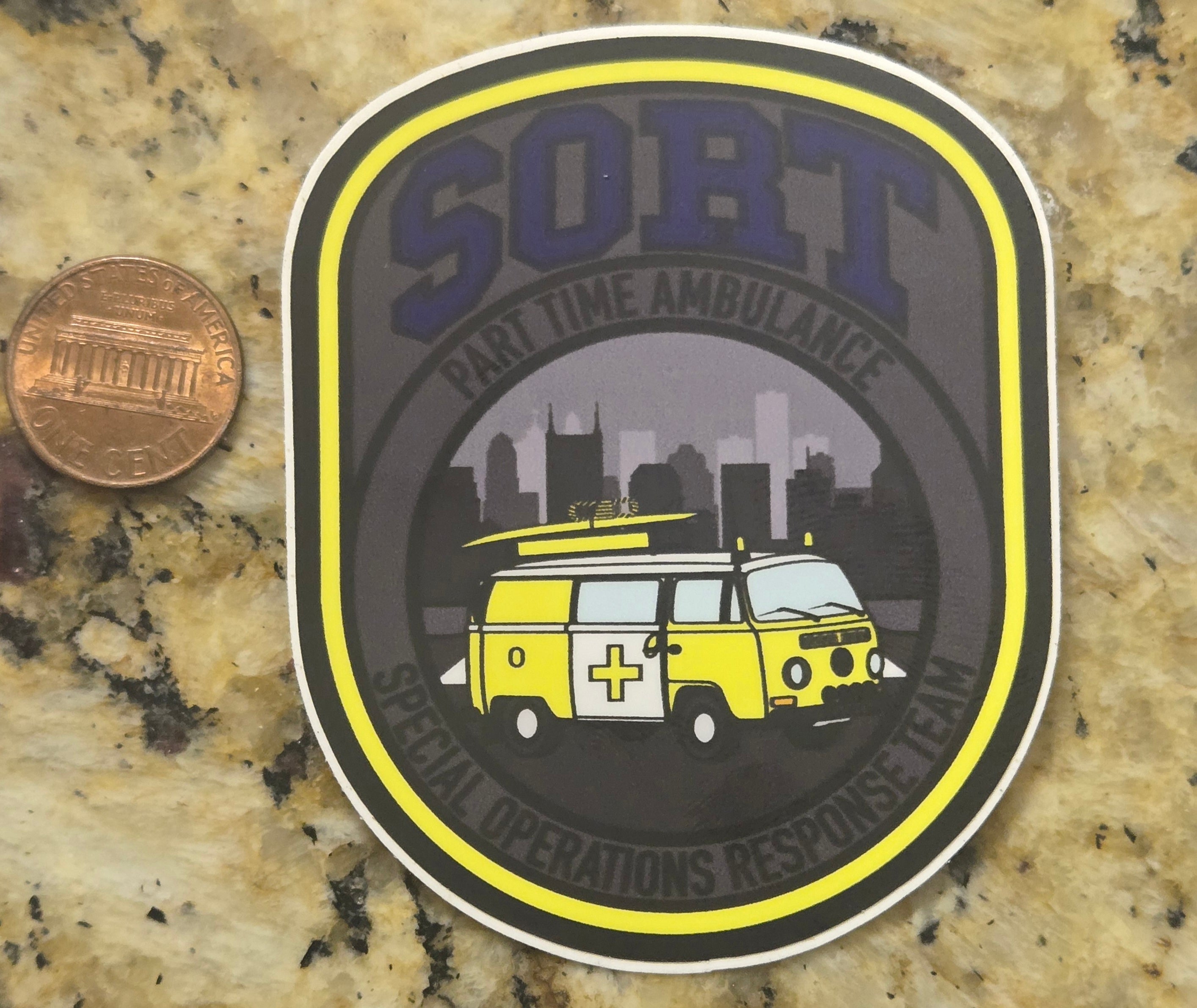 SORT (special operations response team) sticker (free shipping)
